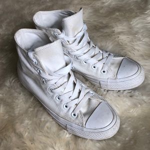 White High Top Chucks